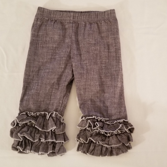 ruffle bell bottom pants baby